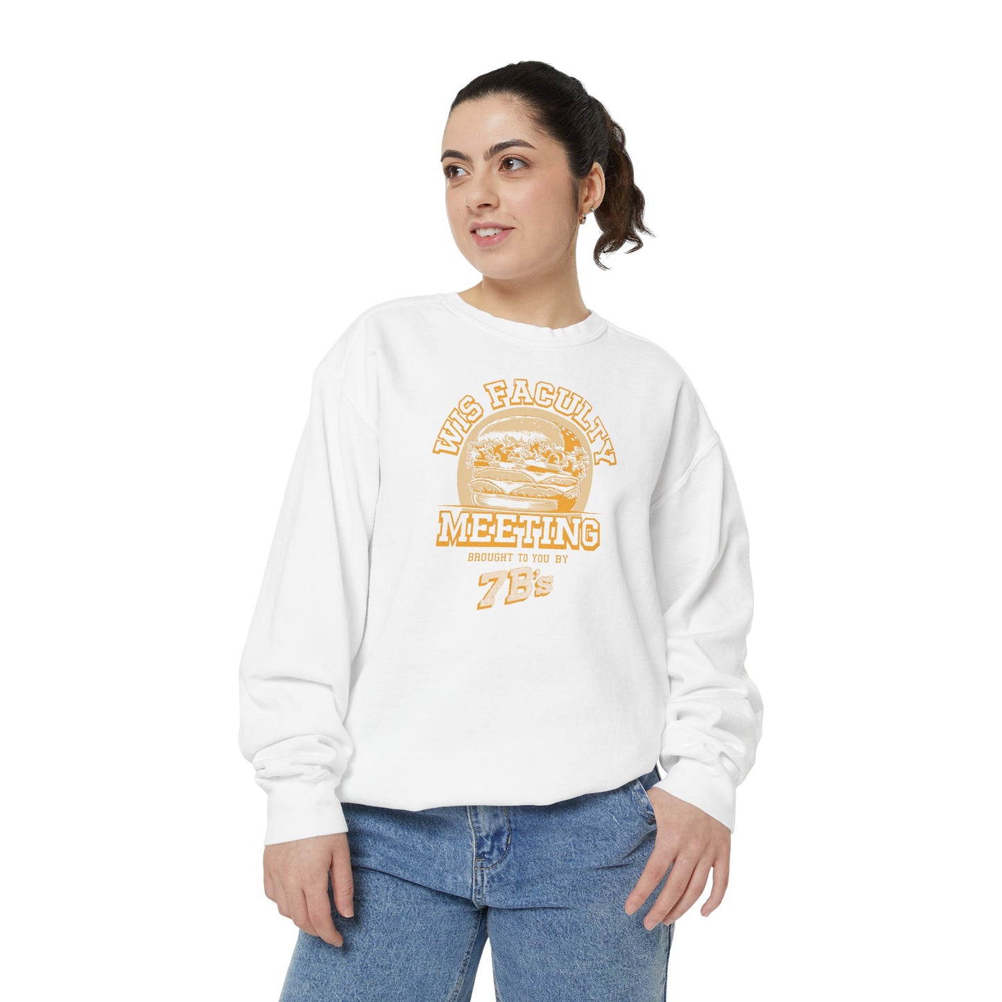 WIS "FACULTY MEETING" UNISEX PREMIUM SWEATSHIRT