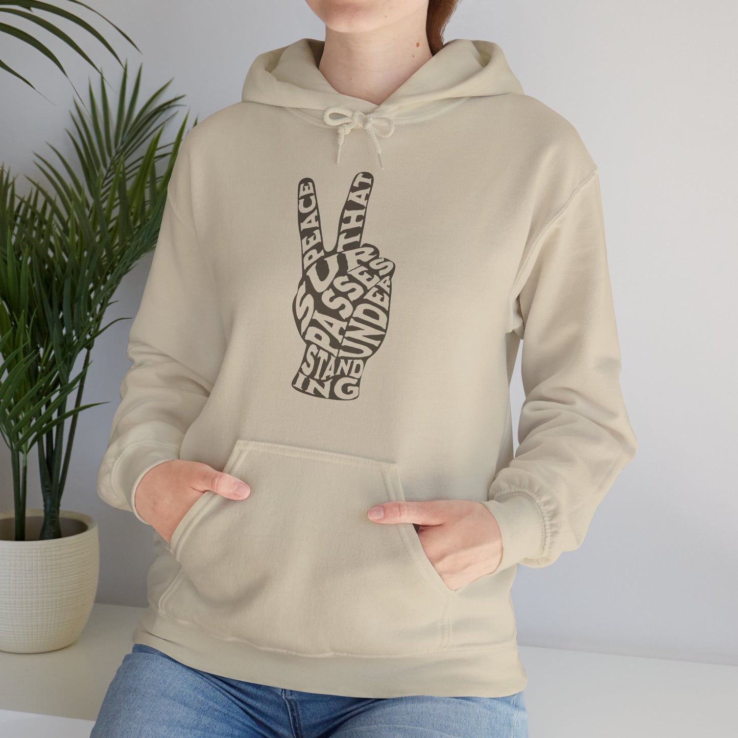 "Peace" Adult Unisex Hoodie