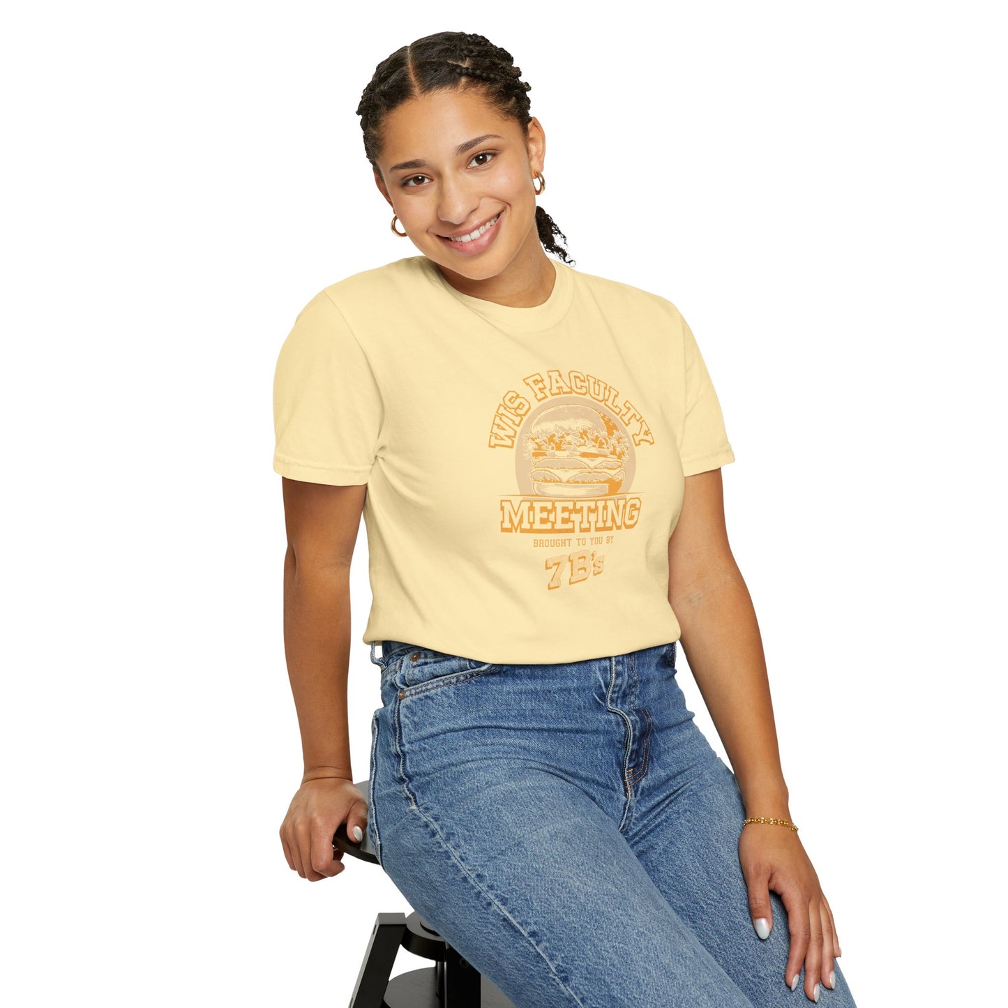 WIS "FACULTY MEETING" UNISEX PREMIUM TEE
