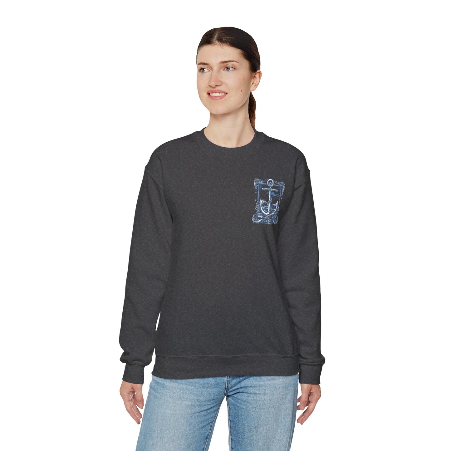 "Anchor for the Soul" Adult Crewneck Sweatshirt