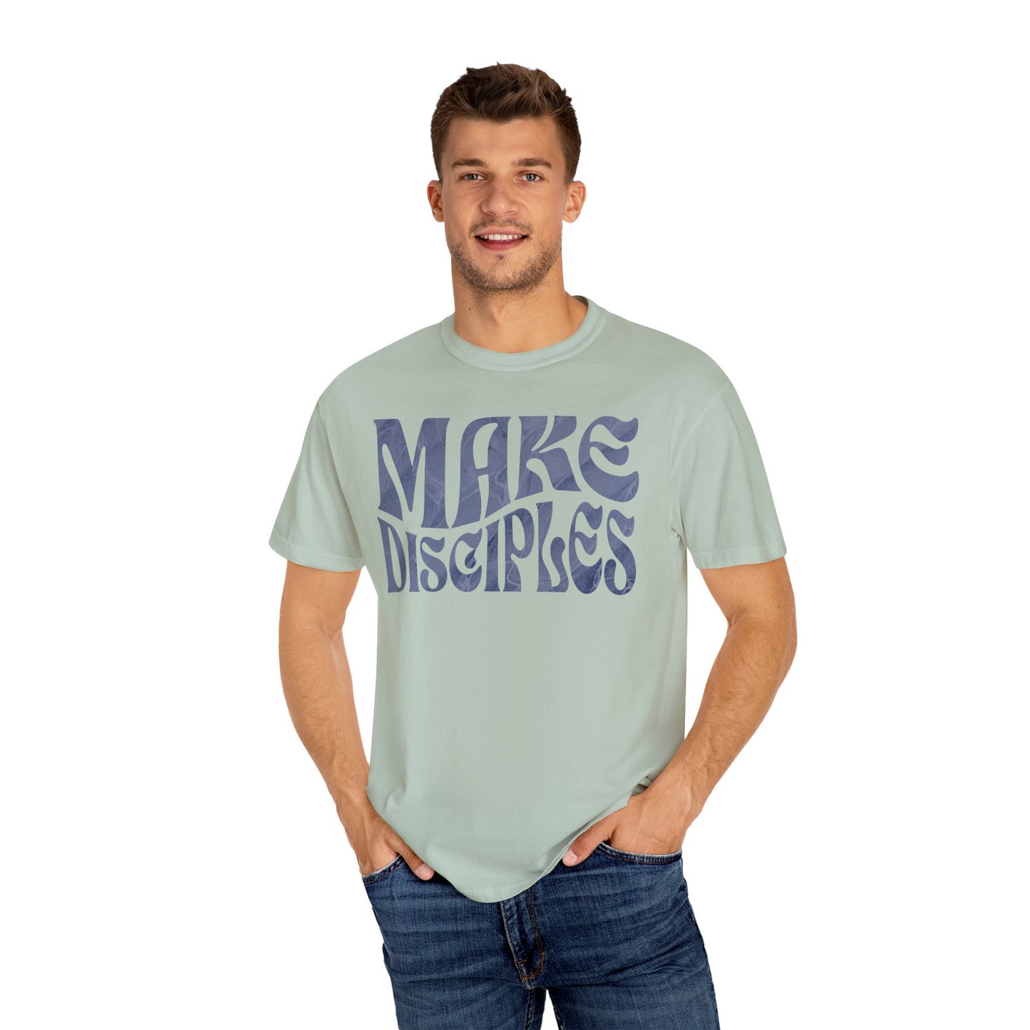 "Make Disciples" Unisex Garment-Dyed T-shirt