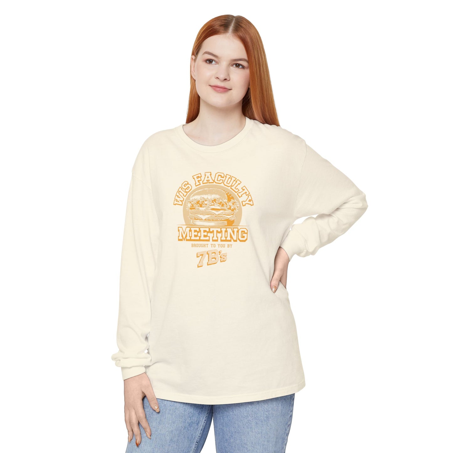 WIS "FACULTY MEETING" UNISEX PREMIUM LONG SLEEVE TEE
