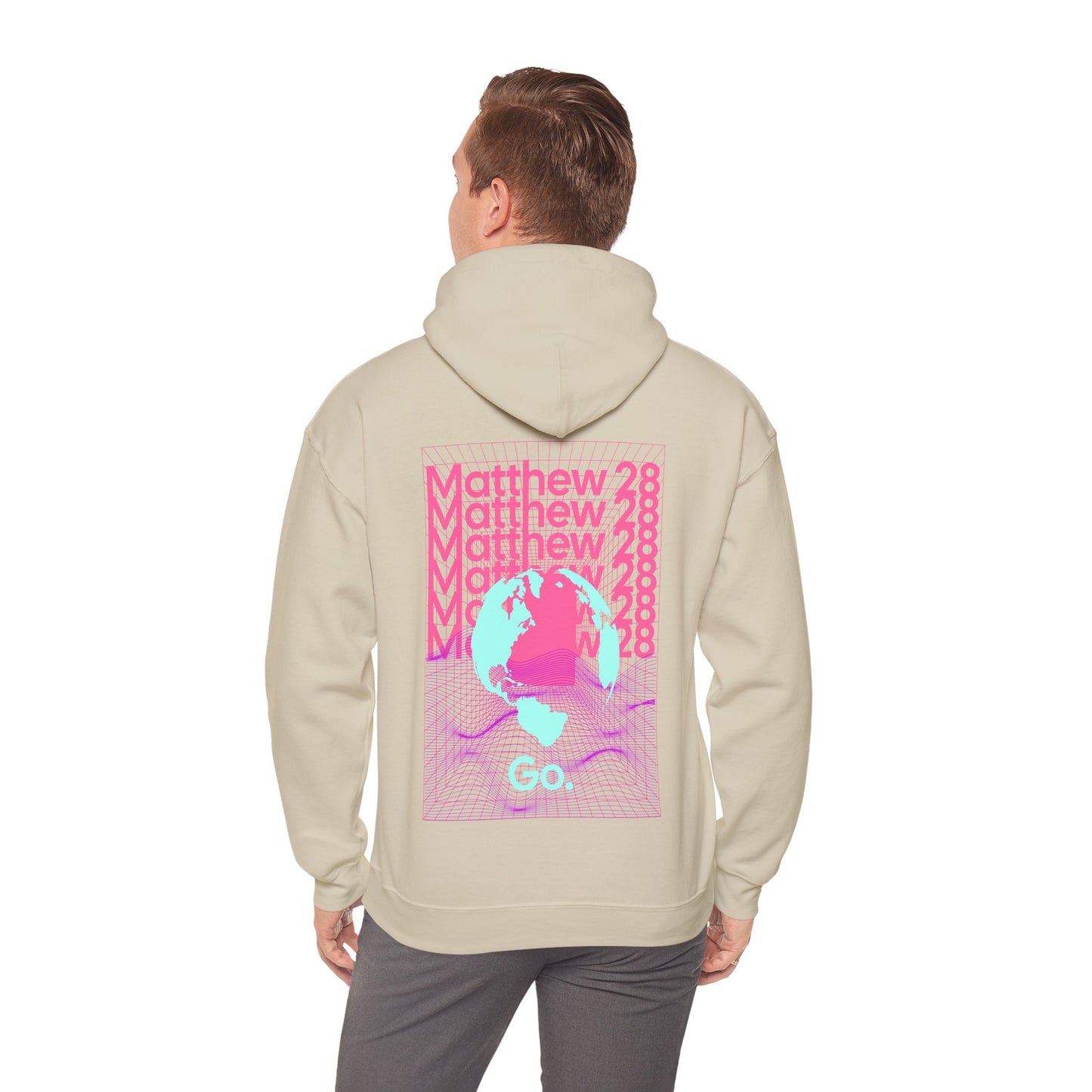 Go. Matthew 28" Adult Unisex Hoodie