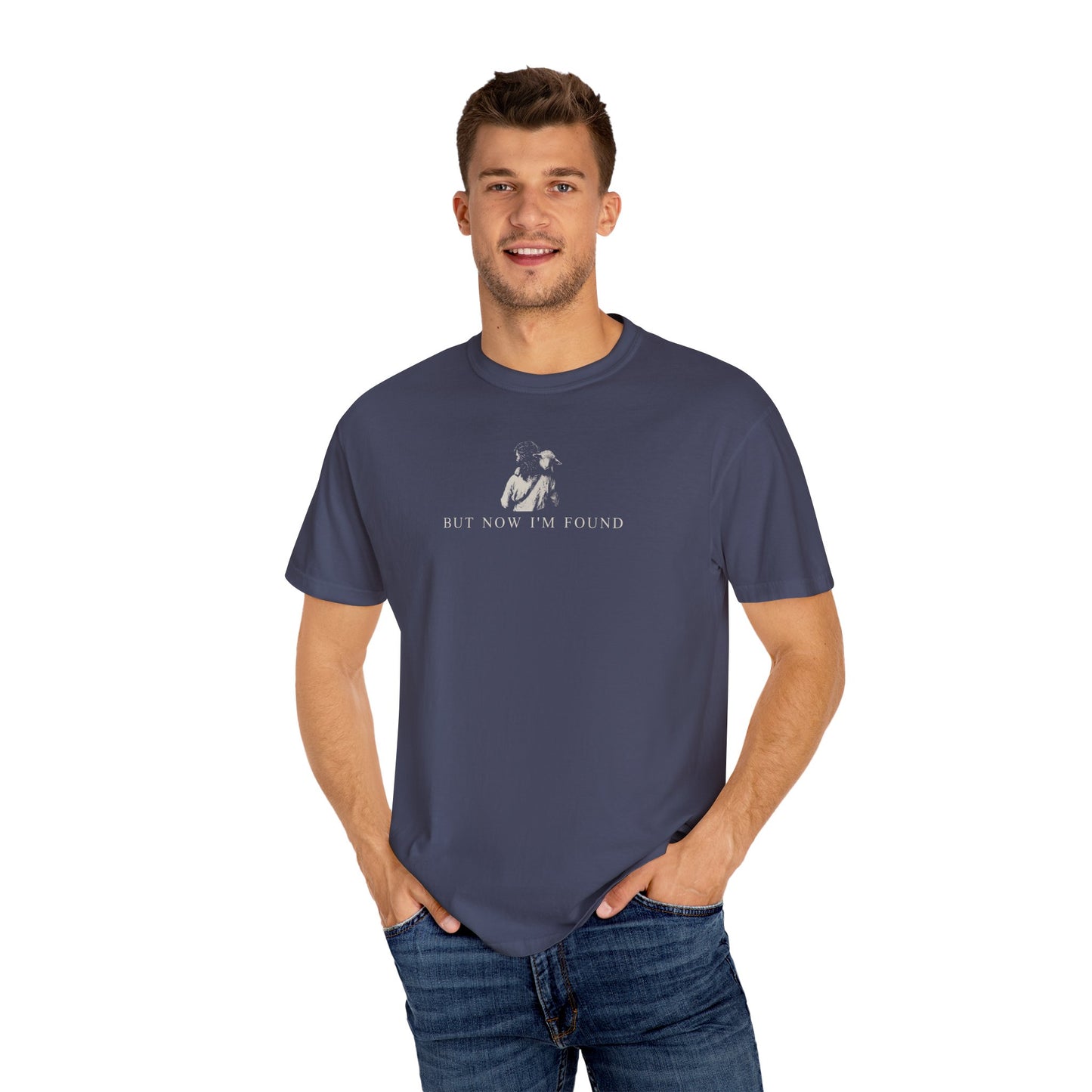 "But Now I'm Found" Adult Comfort Colors Tee