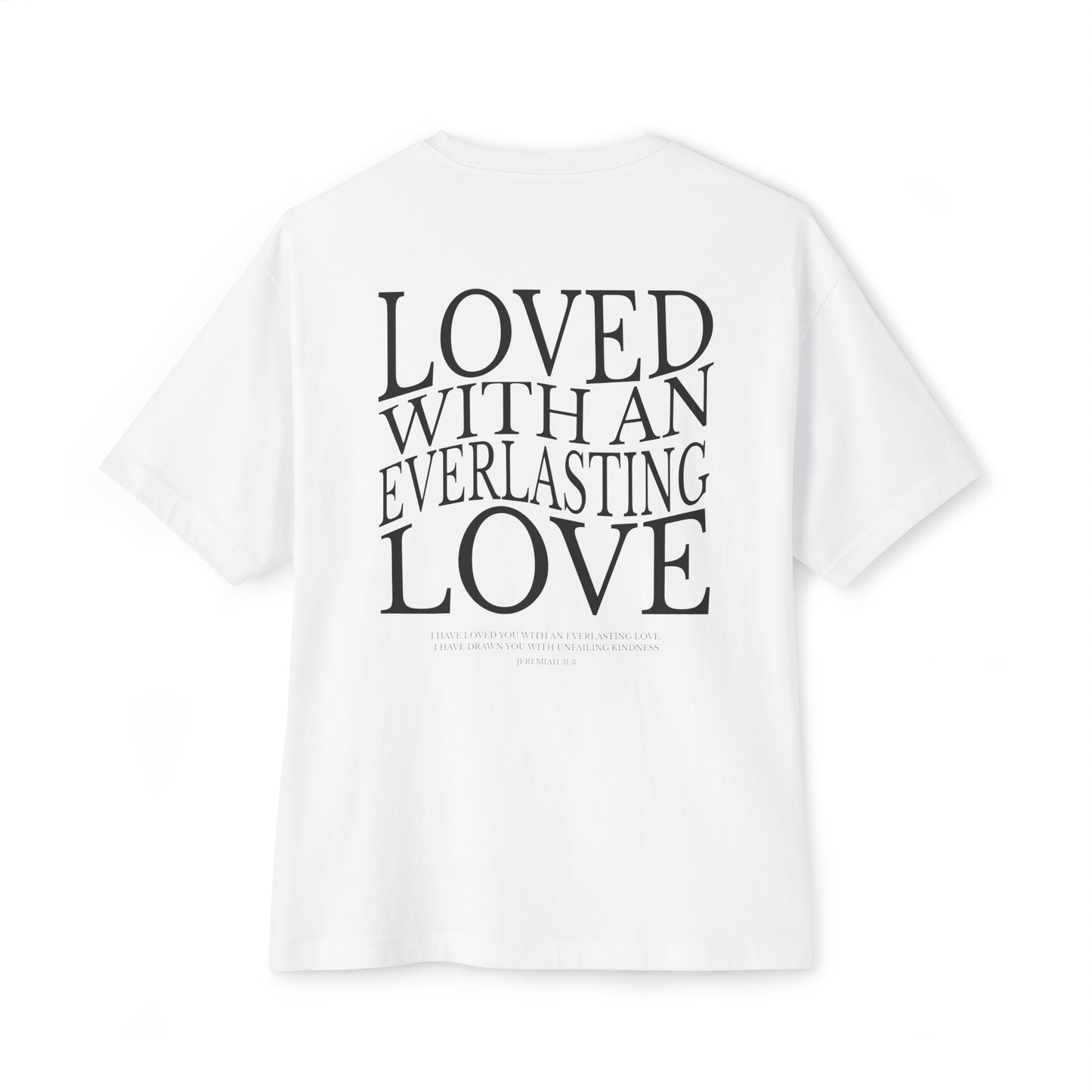 "Everlasting Love" Adult Unisex Oversized Boxy Tee