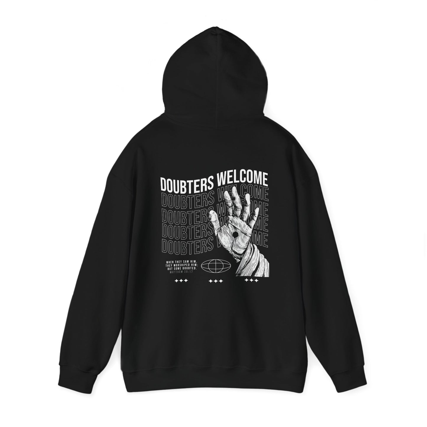 "Doubters Welcome" Adult Unisex Hoodie