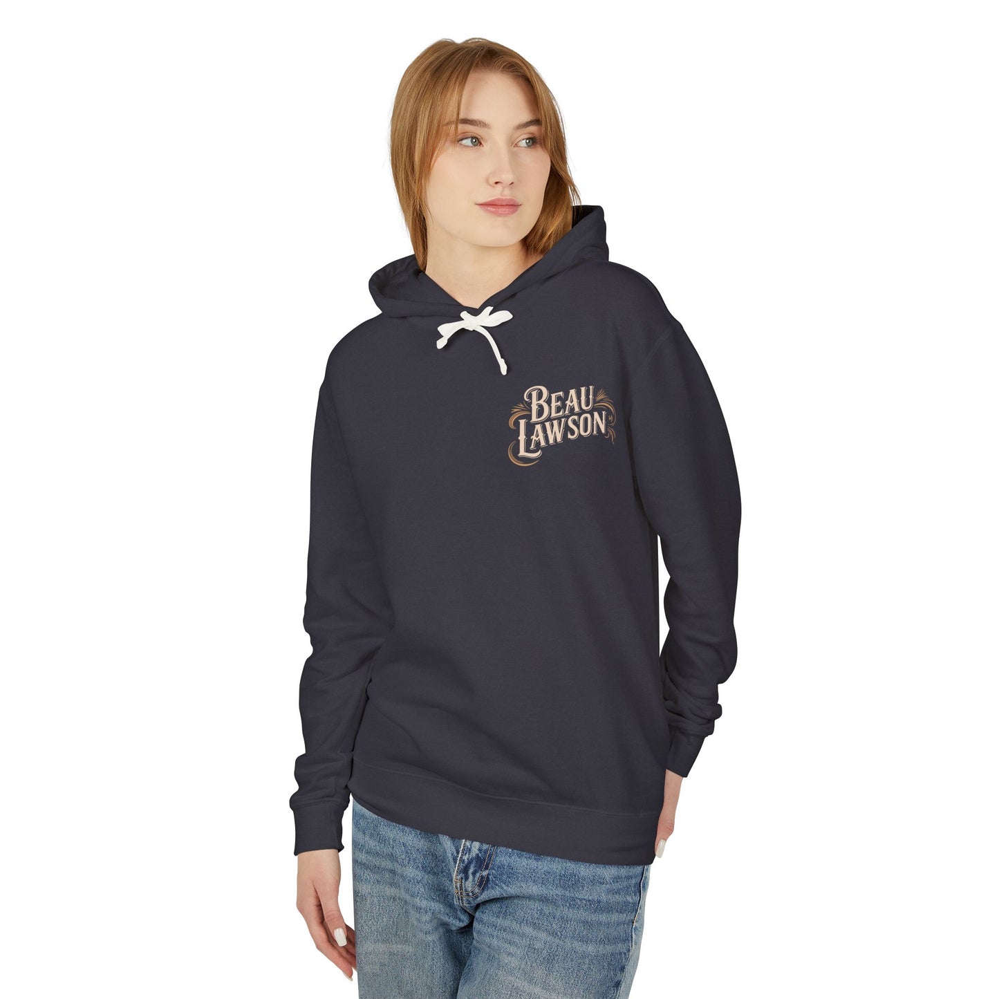 Beau Lawson "My Whiskey Sour" Western Unisex Lightweight Hooded Sweatshirt