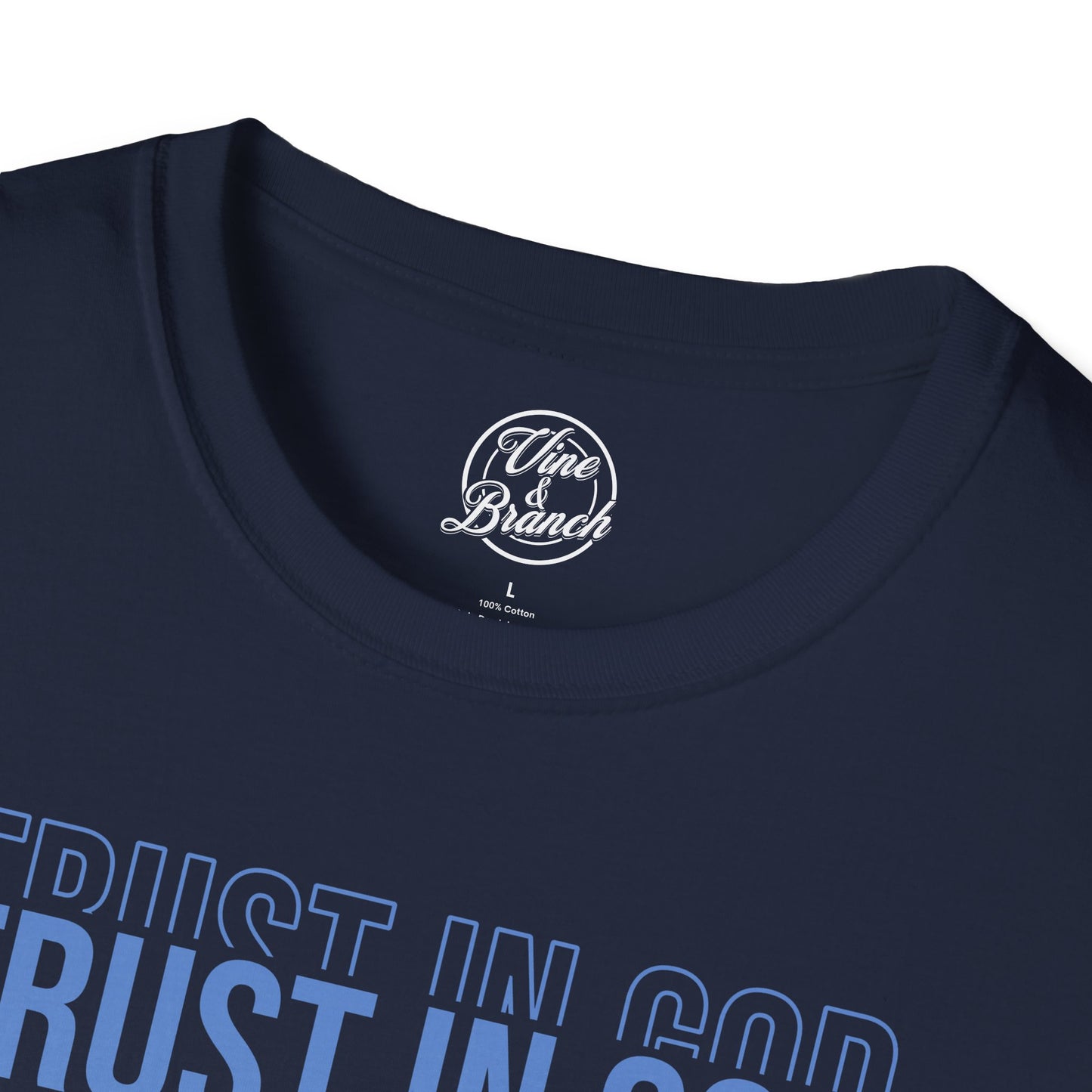 "Trust In God" Unisex Softstyle Tee