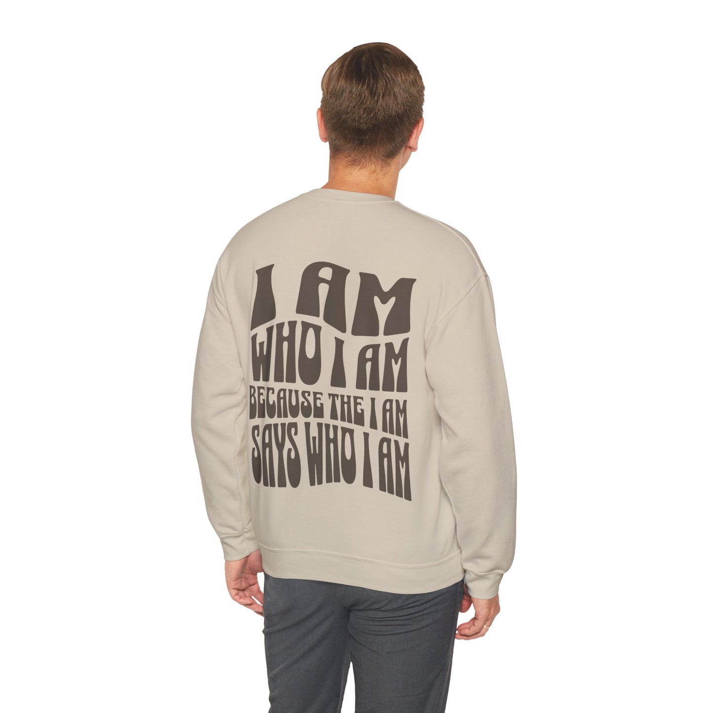 "I Am Who I Am" Adult Crewneck Sweatshirt