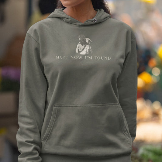 "But Now I'm Found" Adult Unisex Hoodie