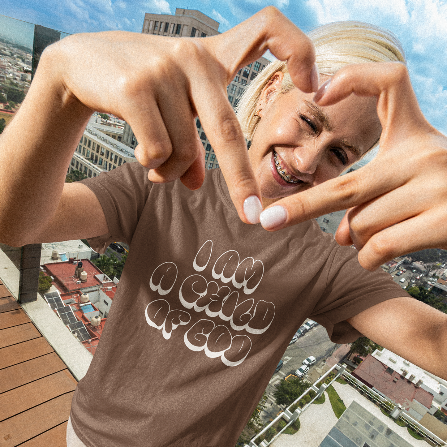 "I AM A CHILD OF GOD" UNISEX PREMIUM TEE